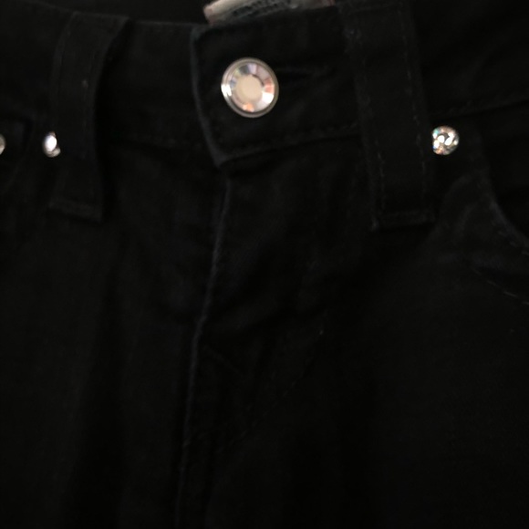 True religion size 27 black jeans - Picture 4 of 5